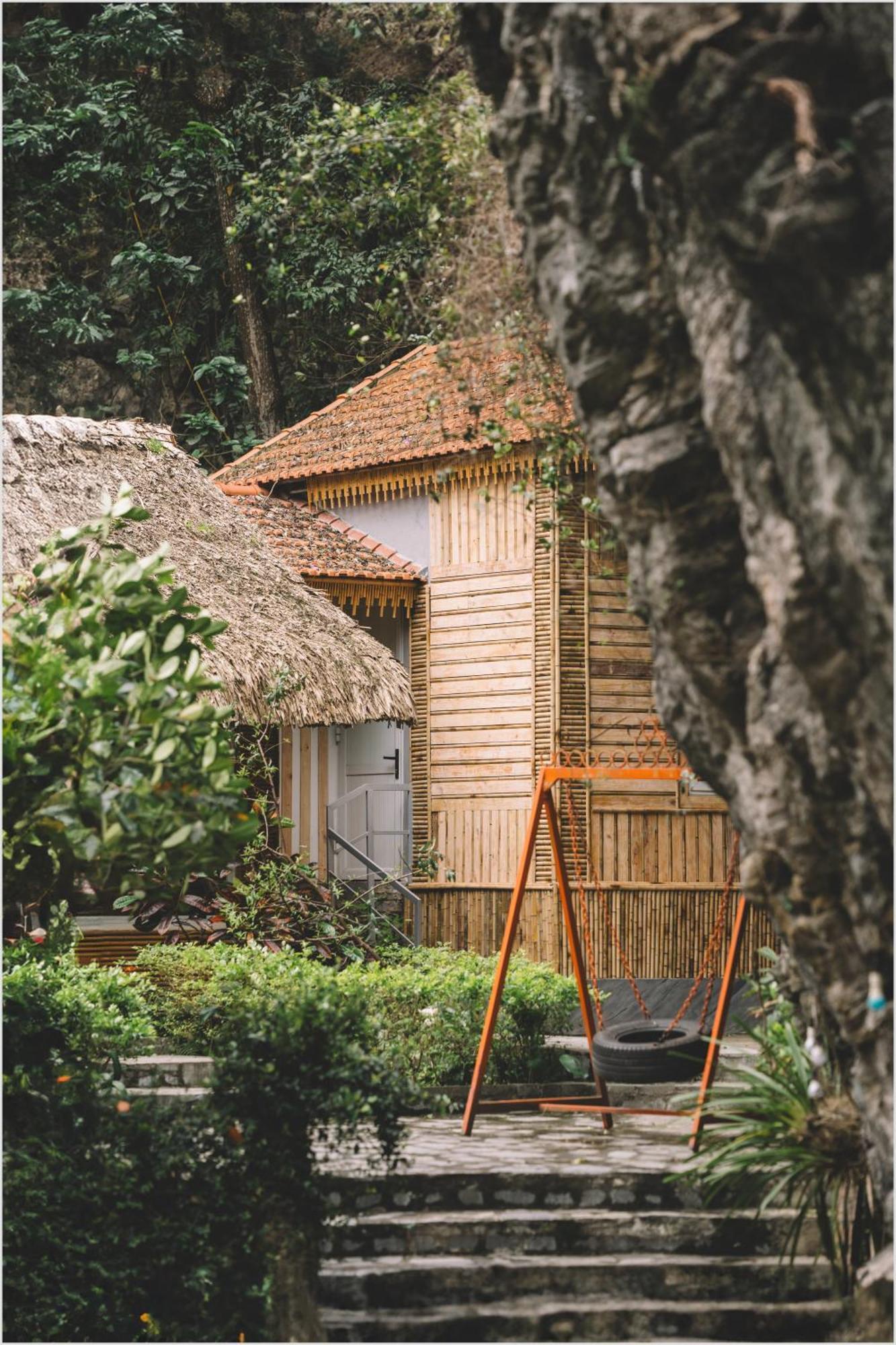 Ferienwohnung Trang An Mountain House Ninh Binh Exterior foto