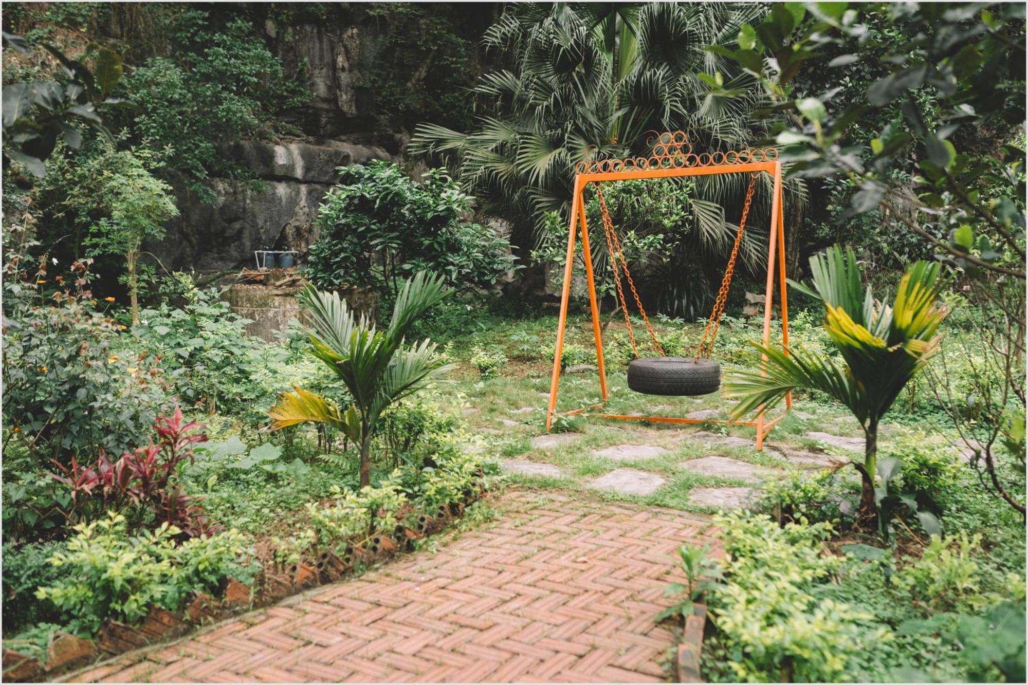 Ferienwohnung Trang An Mountain House Ninh Binh Exterior foto