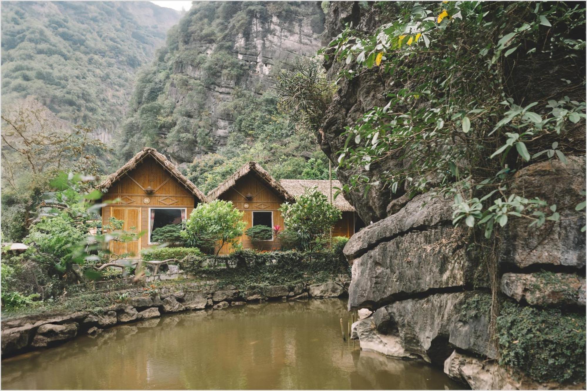 Ferienwohnung Trang An Mountain House Ninh Binh Exterior foto