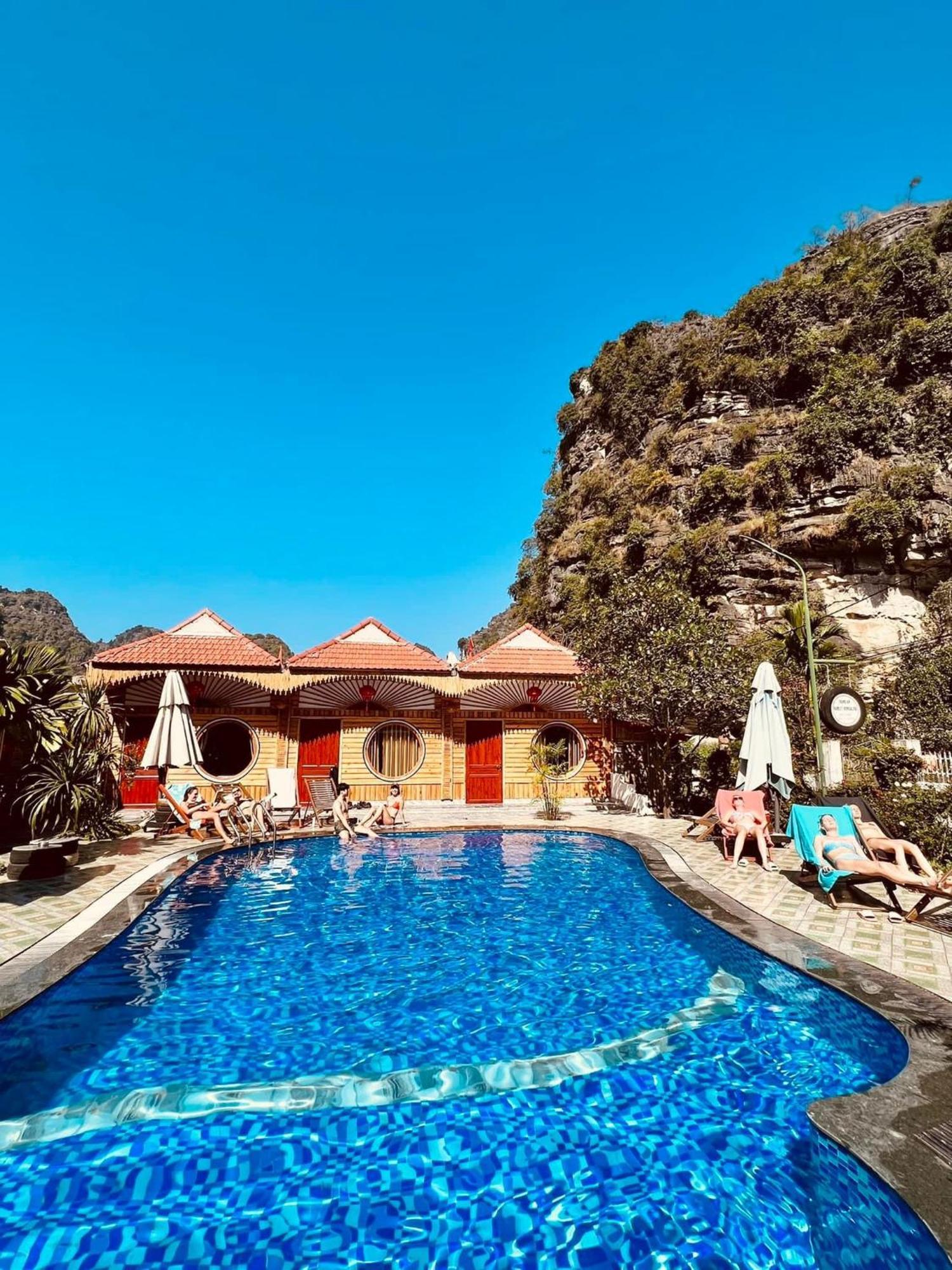 Ferienwohnung Trang An Mountain House Ninh Binh Exterior foto
